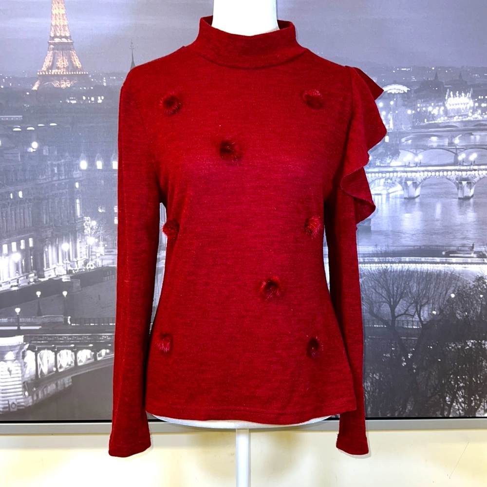 FAVORI SWEATER IN BURGUNDY